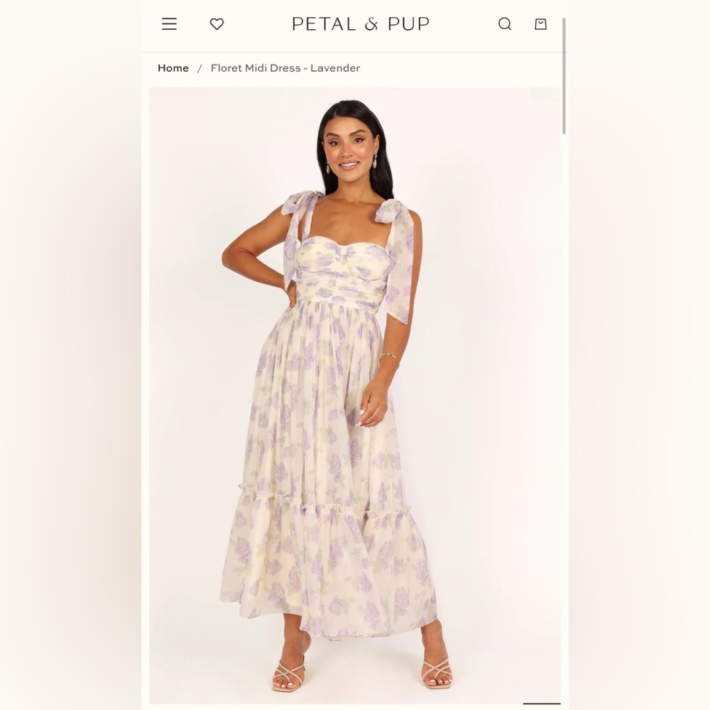 Petal & Pup Floret Midi Dress